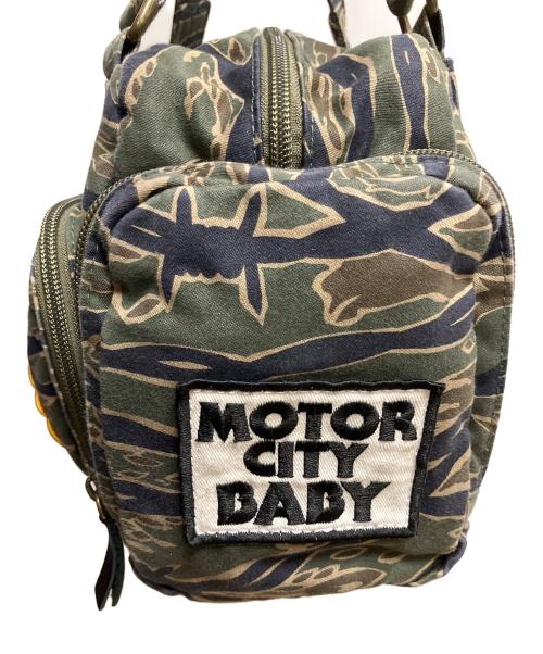 Hysteric Glamour（ヒステリックグラマー）Hysteric Glamour (ヒステリックグラマー) PATCH SCRATCH ミニボストンバッグ カーキの古着・服飾アイテム