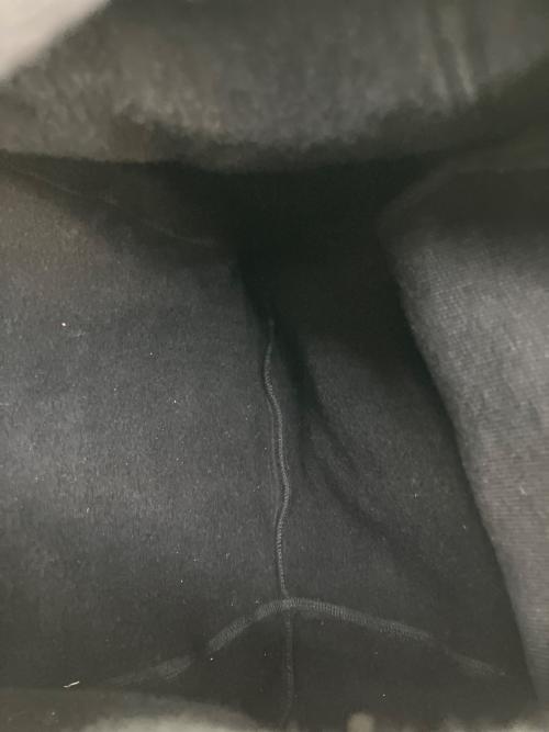 Hysteric Glamour（ヒステリックグラマー）Hysteric Glamour (ヒステリックグラマー) カレッジプリント スウェットバッグ ショルダーバッグ ブラックの古着・服飾アイテム