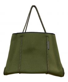 STATE OF ESCAPE（ステイトオブエスケープ）の古着「トートバッグ」｜グリーン