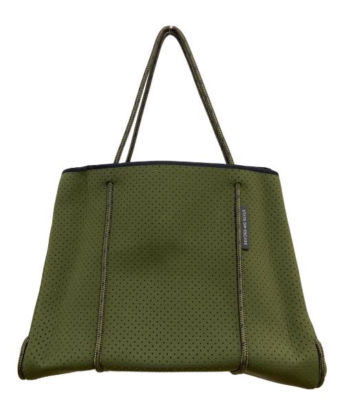STATE OF ESCAPE（ステイトオブエスケープ）STATE OF ESCAPE (ステイトオブエスケープ) トートバッグ グリーンの古着・服飾アイテム
