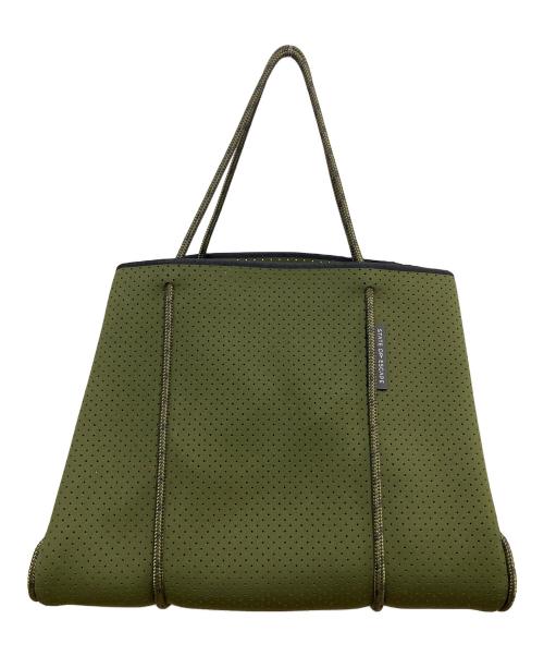 STATE OF ESCAPE（ステイトオブエスケープ）STATE OF ESCAPE (ステイトオブエスケープ) トートバッグ グリーンの古着・服飾アイテム