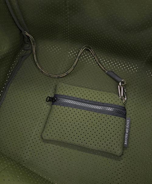 STATE OF ESCAPE（ステイトオブエスケープ）STATE OF ESCAPE (ステイトオブエスケープ) トートバッグ グリーンの古着・服飾アイテム