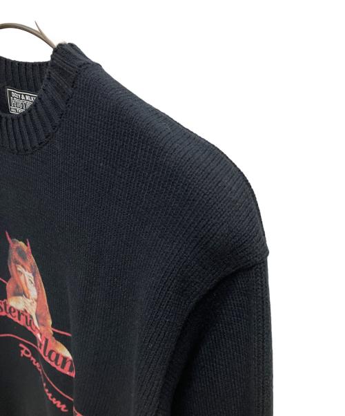 Hysteric Glamour（ヒステリックグラマー）Hysteric Glamour (ヒステリックグラマー) 厚手ニット ブラック サイズ:SIZE Mの古着・服飾アイテム