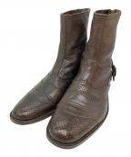 BELSTAFFベルスタッフ）の古着「Townmaster 1955 ジップブーツ」｜ブラウン