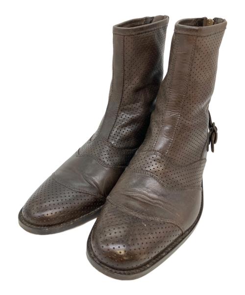 BELSTAFF（ベルスタッフ）BELSTAFF (ベルスタッフ) Townmaster 1955 ジップブーツ ブラウン サイズ:SIZE 25.5cmの古着・服飾アイテム