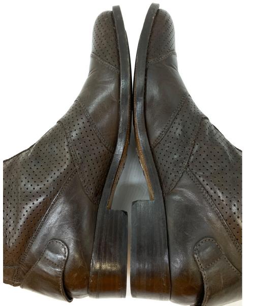 BELSTAFF（ベルスタッフ）BELSTAFF (ベルスタッフ) Townmaster 1955 ジップブーツ ブラウン サイズ:SIZE 25.5cmの古着・服飾アイテム