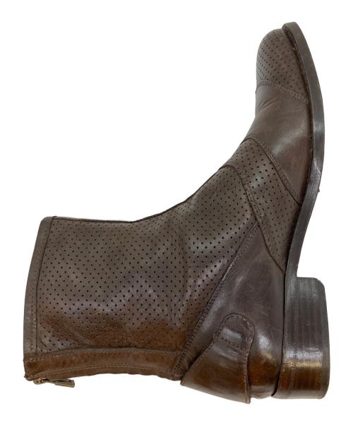 BELSTAFF（ベルスタッフ）BELSTAFF (ベルスタッフ) Townmaster 1955 ジップブーツ ブラウン サイズ:SIZE 25.5cmの古着・服飾アイテム