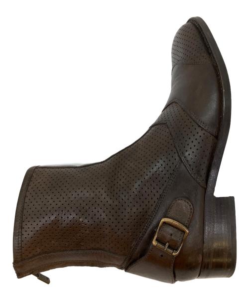 BELSTAFF（ベルスタッフ）BELSTAFF (ベルスタッフ) Townmaster 1955 ジップブーツ ブラウン サイズ:SIZE 25.5cmの古着・服飾アイテム