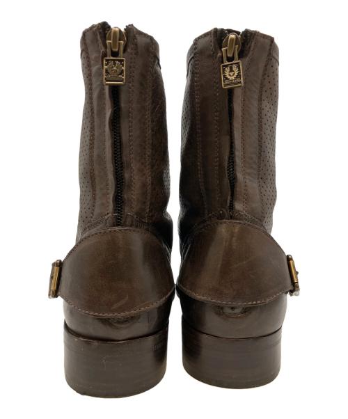 BELSTAFF（ベルスタッフ）BELSTAFF (ベルスタッフ) Townmaster 1955 ジップブーツ ブラウン サイズ:SIZE 25.5cmの古着・服飾アイテム
