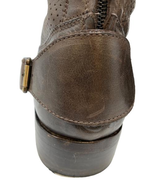 BELSTAFF（ベルスタッフ）BELSTAFF (ベルスタッフ) Townmaster 1955 ジップブーツ ブラウン サイズ:SIZE 25.5cmの古着・服飾アイテム