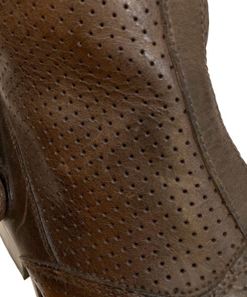 BELSTAFF（ベルスタッフ）BELSTAFF (ベルスタッフ) Townmaster 1955 ジップブーツ ブラウン サイズ:SIZE 25.5cmの古着・服飾アイテム