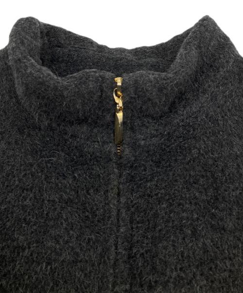 Leilian（レリアン）Leilian (レリアン) ファー付ジャケット グレー サイズ:SIZE 11の古着・服飾アイテム