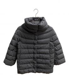 HERNO（ヘルノ）の古着「スタンドカラーダウンジャケット ダウンコート」｜グレー