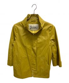 HERNO（ヘルノ）の古着「ナイロンジャケット」｜イエロー