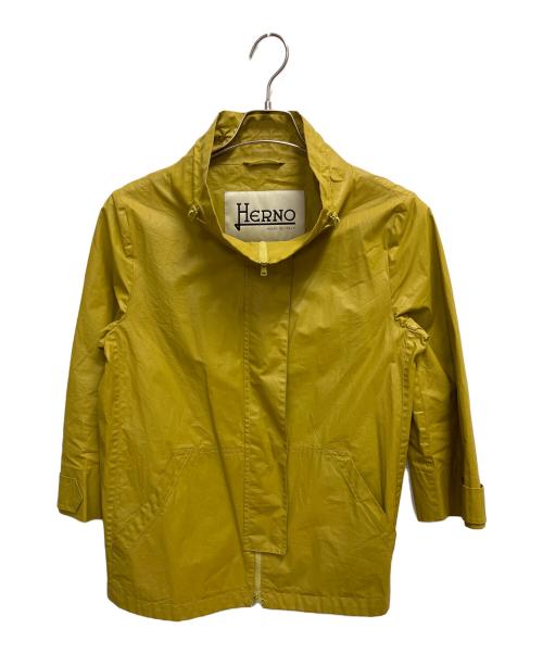 HERNO（ヘルノ）HERNO (ヘルノ) ナイロンジャケット イエロー サイズ:SIZE 44の古着・服飾アイテム