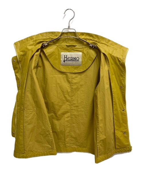 HERNO（ヘルノ）HERNO (ヘルノ) ナイロンジャケット イエロー サイズ:SIZE 44の古着・服飾アイテム