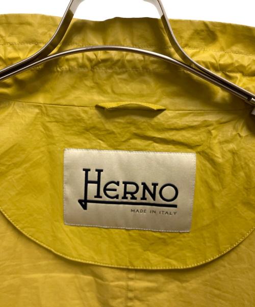 HERNO（ヘルノ）HERNO (ヘルノ) ナイロンジャケット イエロー サイズ:SIZE 44の古着・服飾アイテム