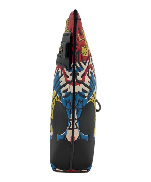 COACH（コーチ）COACH (コーチ) DISNEY (ディズニー) Keith Haring (キースヘリング) Disney（ディズニー）×Keith Haring（キースヘリング）クラッチバッグ マルチカラーの古着・服飾アイテム