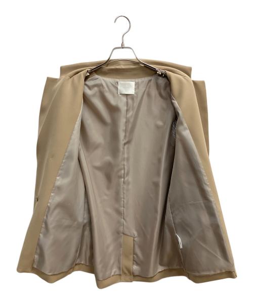 favori（ファボリ）favori (ファボリ) ダブルジャケット ベージュ サイズ:SIZE 38 未使用品の古着・服飾アイテム