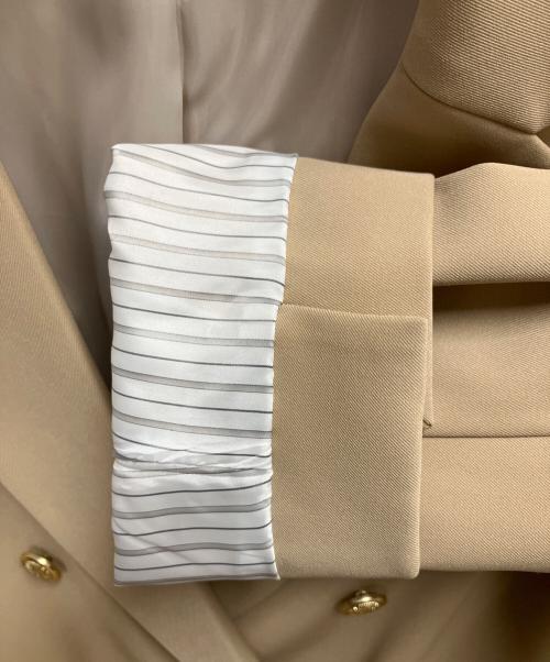 favori（ファボリ）favori (ファボリ) ダブルジャケット ベージュ サイズ:SIZE 38 未使用品の古着・服飾アイテム