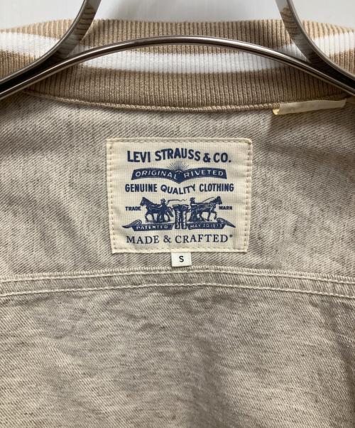 LEVI'S（リーバイス）LEVI'S (リーバイス) ボンバージャケット ベージュ サイズ:SIZE Sの古着・服飾アイテム