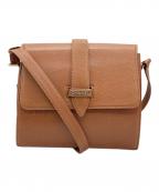 CHANELシャネル）の古着「レザーショルダーバッグ」｜ブラウン