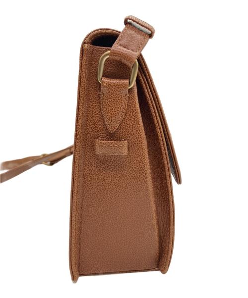 CHANEL（シャネル）CHANEL (シャネル) レザーショルダーバッグ ブラウンの古着・服飾アイテム