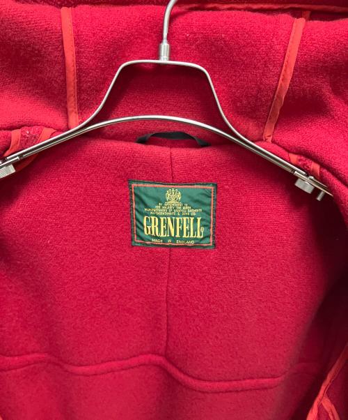 GRENFELL（グレンフェル）GRENFELL (グレンフェル) ダッフルコート レッド サイズ:SIZE 36の古着・服飾アイテム