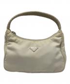 PRADAプラダ）の古着「ミニハンドバッグ」｜ベージュ