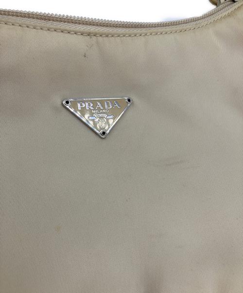PRADA（プラダ）PRADA (プラダ) ミニハンドバッグ ベージュの古着・服飾アイテム