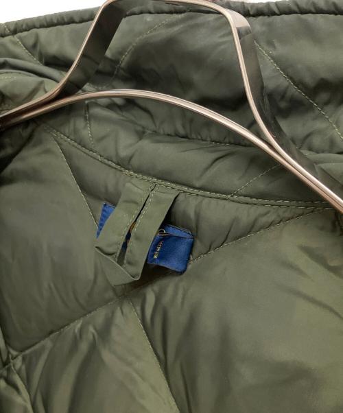 POLO RALPH LAUREN（ポロ・ラルフローレン）POLO RALPH LAUREN (ポロ・ラルフローレン) キルティング切替ジャケット レッド×グリーン サイズ:SIZE Sの古着・服飾アイテム