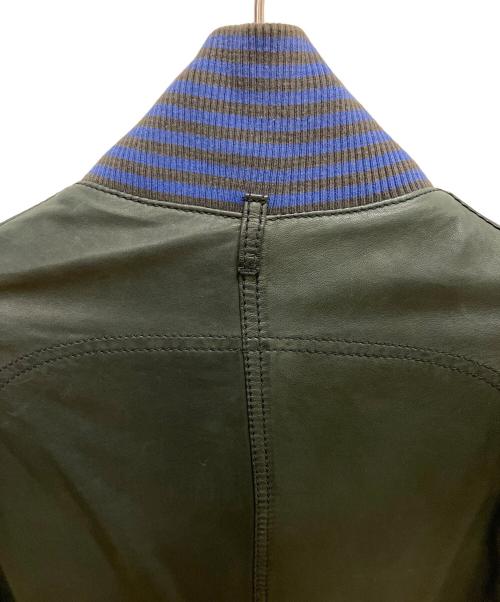 DIESEL（ディーゼル）DIESEL (ディーゼル) レザージャケット ブラック サイズ:SIZE Mの古着・服飾アイテム