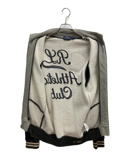 POLO RALPH LAUREN（ポロ・ラルフローレン）POLO RALPH LAUREN (ポロ・ラルフローレン) ニットジャケット グレー サイズ:SIZE Sの古着・服飾アイテム