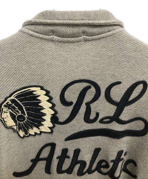 POLO RALPH LAUREN（ポロ・ラルフローレン）POLO RALPH LAUREN (ポロ・ラルフローレン) ニットジャケット グレー サイズ:SIZE Sの古着・服飾アイテム