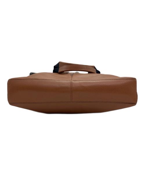 COACH（コーチ）COACH (コーチ) フィールド フォルドオーバー トート　2WAYバッグ ブラック×ブラウンの古着・服飾アイテム