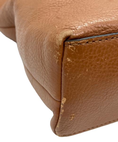 COACH（コーチ）COACH (コーチ) フィールド フォルドオーバー トート　2WAYバッグ ブラック×ブラウンの古着・服飾アイテム