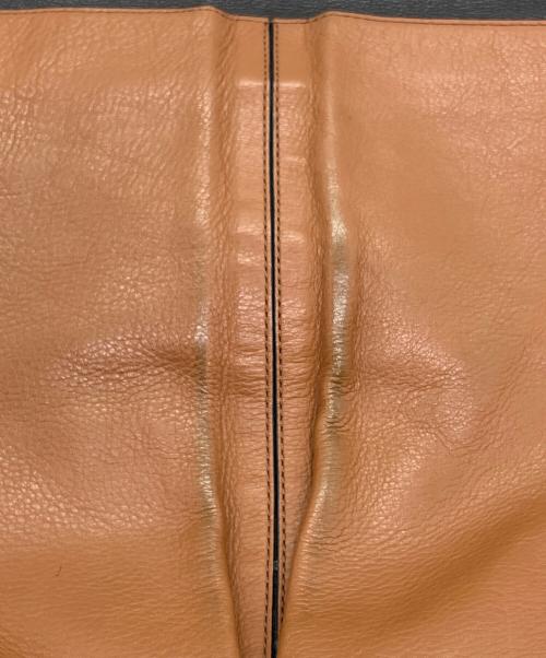 COACH（コーチ）COACH (コーチ) フィールド フォルドオーバー トート　2WAYバッグ ブラック×ブラウンの古着・服飾アイテム