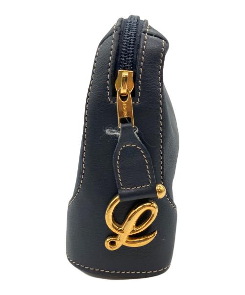 LOEWE（ロエベ）LOEWE (ロエベ) アナグラム　クラッチバッグ ブラックの古着・服飾アイテム