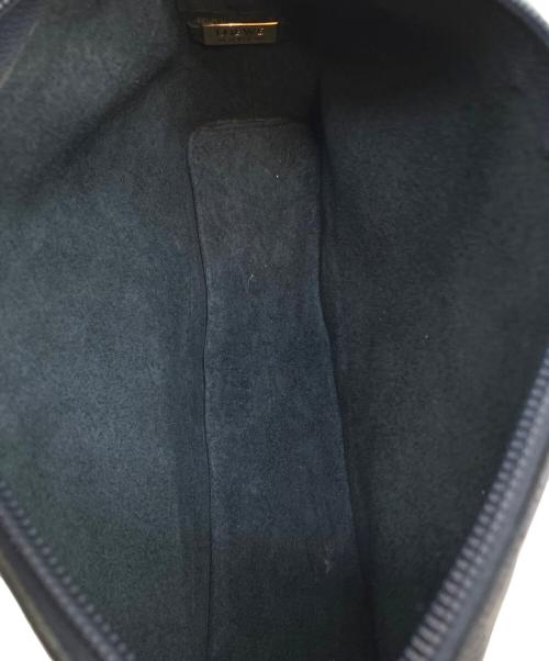 LOEWE（ロエベ）LOEWE (ロエベ) アナグラム　クラッチバッグ ブラックの古着・服飾アイテム