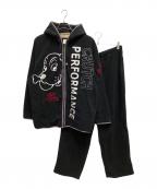 GALFYガルフィー）の古着「セットアップジャージ」｜ブラック