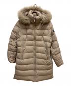 JEAN LOUIS SCHERRERジャンルイ シェレル）の古着「ファー付きダウンコート」｜ベージュ