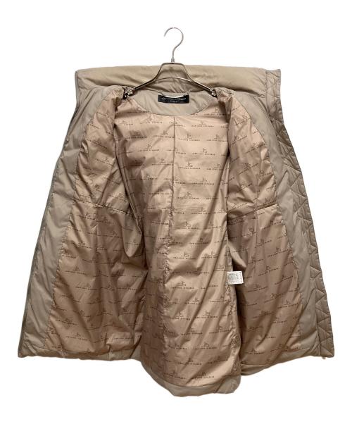 JEAN LOUIS SCHERRER（ジャンルイ シェレル）JEAN LOUIS SCHERRER (ジャンルイ シェレル) ファー付きダウンコート ベージュ サイズ:SIZE Lの古着・服飾アイテム