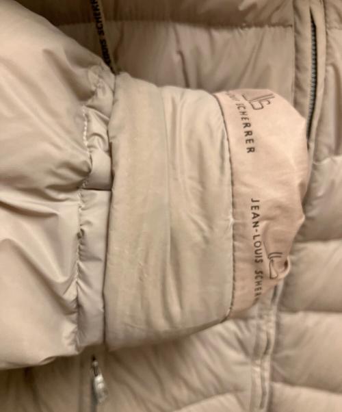 JEAN LOUIS SCHERRER（ジャンルイ シェレル）JEAN LOUIS SCHERRER (ジャンルイ シェレル) ファー付きダウンコート ベージュ サイズ:SIZE Lの古着・服飾アイテム