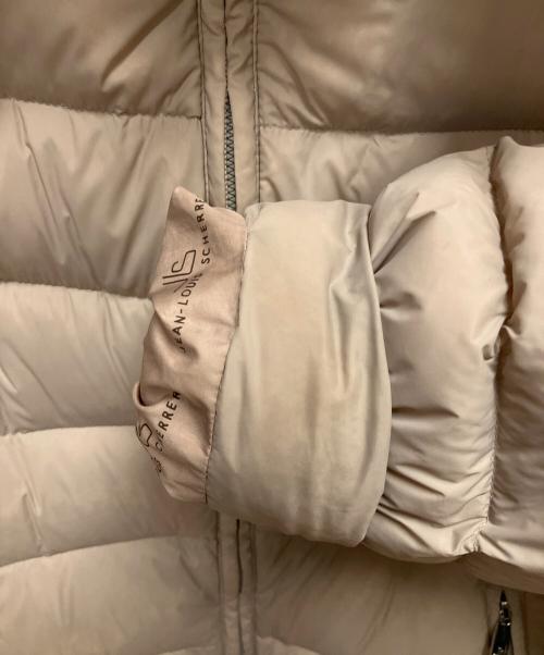 JEAN LOUIS SCHERRER（ジャンルイ シェレル）JEAN LOUIS SCHERRER (ジャンルイ シェレル) ファー付きダウンコート ベージュ サイズ:SIZE Lの古着・服飾アイテム