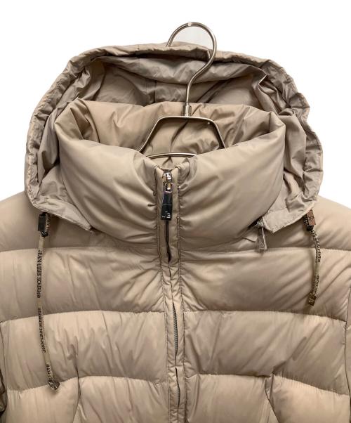 JEAN LOUIS SCHERRER（ジャンルイ シェレル）JEAN LOUIS SCHERRER (ジャンルイ シェレル) ファー付きダウンコート ベージュ サイズ:SIZE Lの古着・服飾アイテム