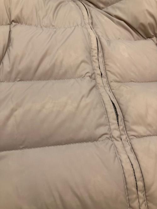 JEAN LOUIS SCHERRER（ジャンルイ シェレル）JEAN LOUIS SCHERRER (ジャンルイ シェレル) ファー付きダウンコート ベージュ サイズ:SIZE Lの古着・服飾アイテム