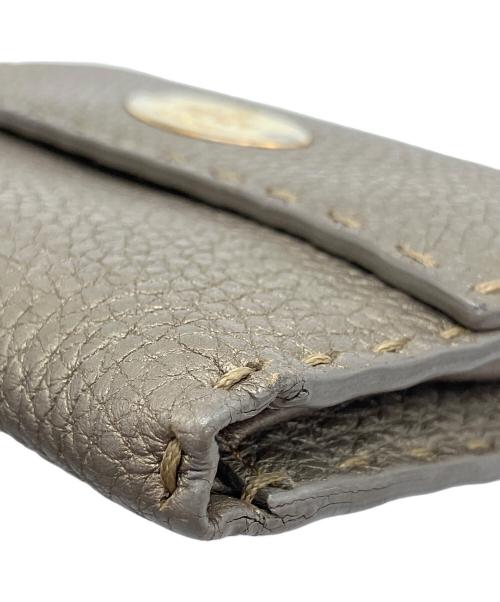 FENDI selleria（フェンディ セレリア）FENDI selleria (フェンディ セレリア) 3つ折り財布 ベージュの古着・服飾アイテム