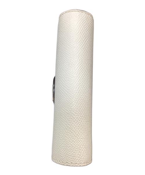 COACH（コーチ）COACH (コーチ) ミディアム コーナー ジップ ウォレット 2つ折り財布 ホワイトの古着・服飾アイテム