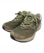 NEW BALANCEニューバランス）の古着「U990TB6 TRUE CAMO ローカットスニーカー」｜グリーン×グレー