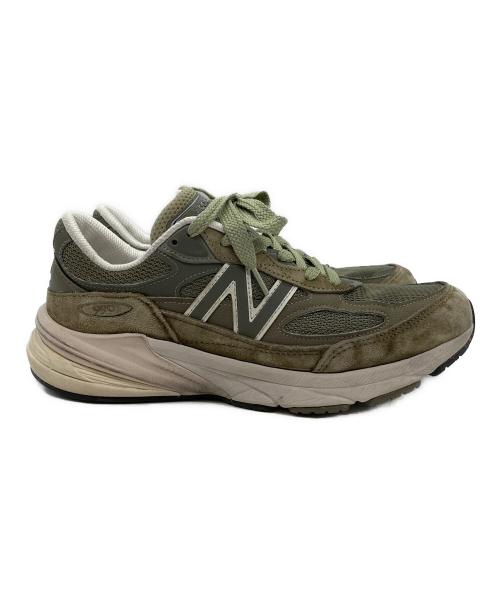 NEW BALANCE（ニューバランス）NEW BALANCE (ニューバランス) U990TB6 TRUE CAMO ローカットスニーカー グリーン×グレー サイズ:SIZE 27cmの古着・服飾アイテム
